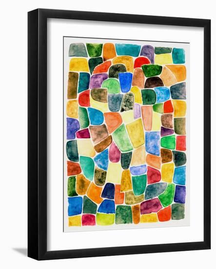 Colorful Walkways I-Nikki Galapon-Framed Art Print