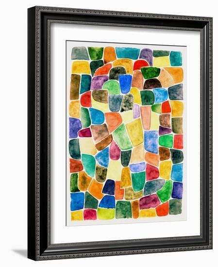 Colorful Walkways I-Nikki Galapon-Framed Art Print