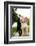 Colorful Wedding Shot of Bride and Groom Kissing-PH.OK-Framed Photographic Print