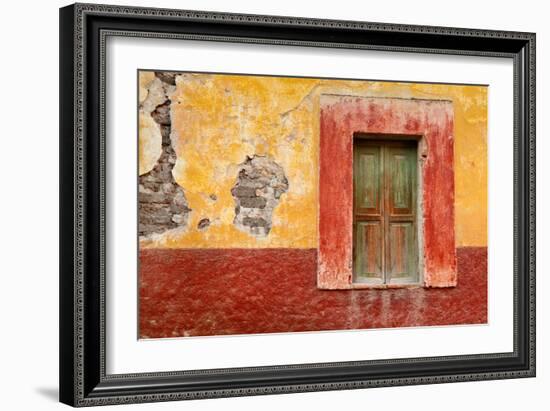 Colorful Window-Kathy Mahan-Framed Photographic Print