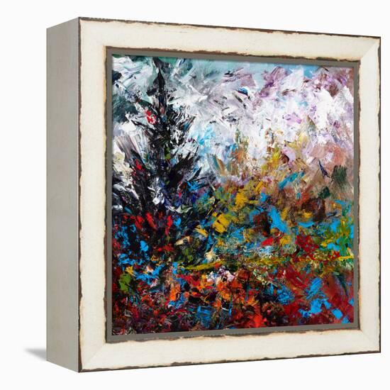 Colorful Winter-Joseph Marshal Foster-Framed Stretched Canvas