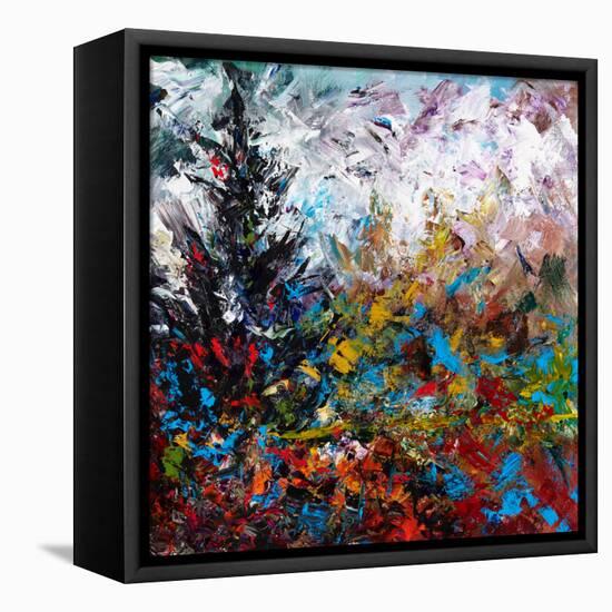 Colorful Winter-Joseph Marshal Foster-Framed Stretched Canvas