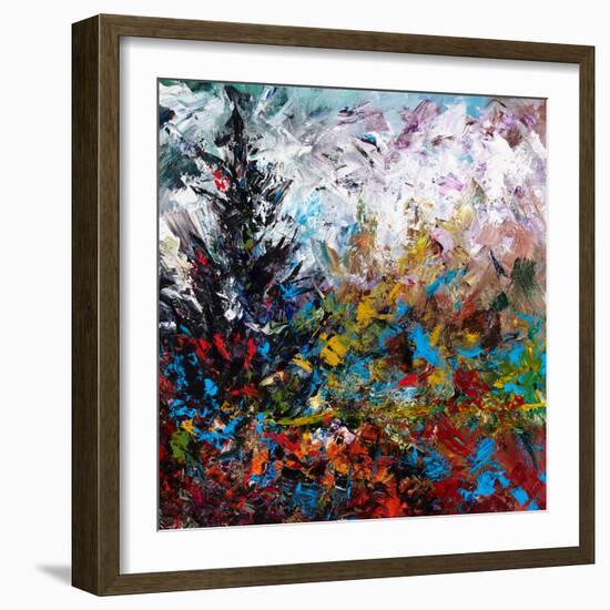 Colorful Winter-Joseph Marshal Foster-Framed Art Print