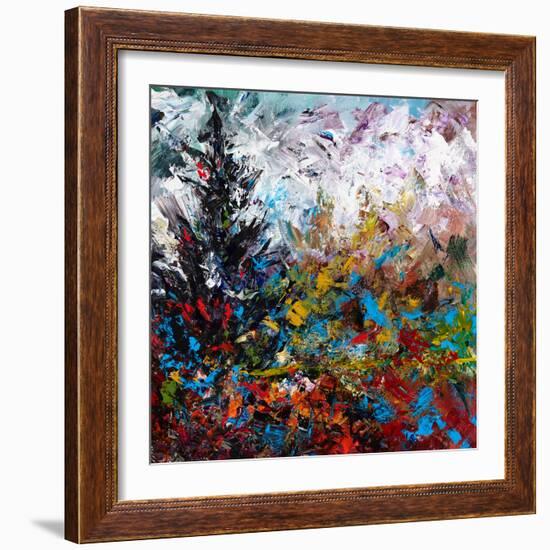 Colorful Winter-Joseph Marshal Foster-Framed Art Print