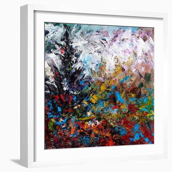 Colorful Winter-Joseph Marshal Foster-Framed Art Print