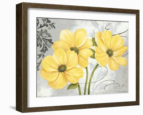 Colori Yellow I-Pamela Gladding-Framed Art Print