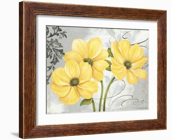 Colori Yellow I-Pamela Gladding-Framed Art Print