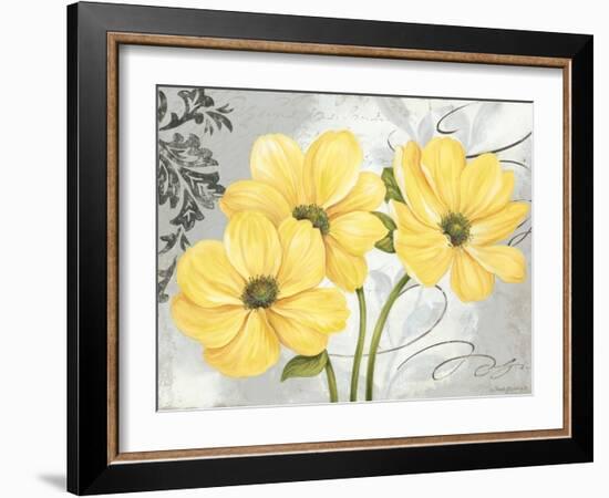 Colori Yellow I-Pamela Gladding-Framed Art Print