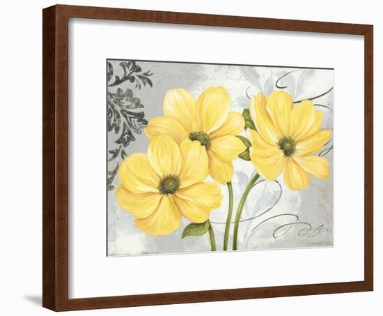 Colori Yellow I-Pamela Gladding-Framed Art Print