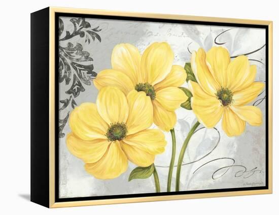 Colori Yellow I-Pamela Gladding-Framed Stretched Canvas