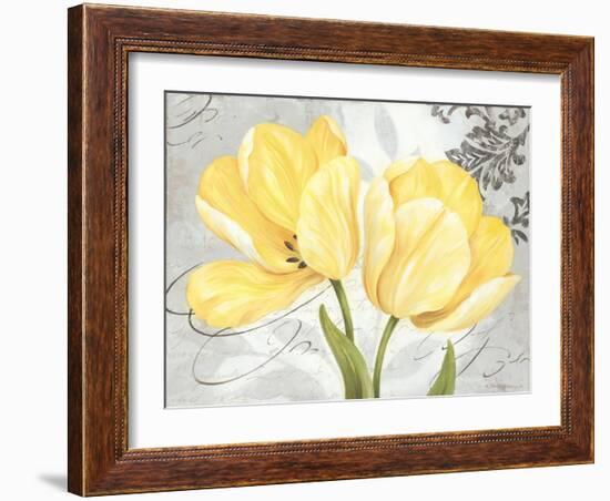 Colori Yellow II-Pamela Gladding-Framed Art Print