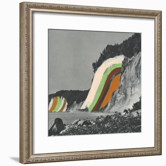 Coloring Cliffs-Danielle Kroll-Framed Giclee Print