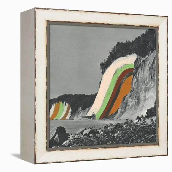 Coloring Cliffs-Danielle Kroll-Framed Premier Image Canvas