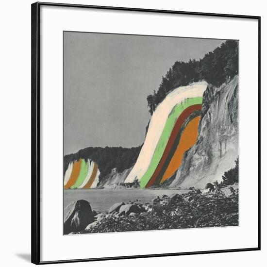 Coloring Cliffs-Danielle Kroll-Framed Giclee Print