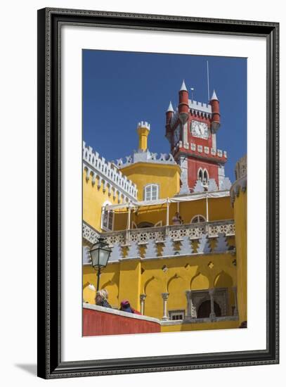 Colors and Decoration of the Romanticist Castle Palacio Da Pena, UNESCO World Heritage Site-Roberto Moiola-Framed Photographic Print