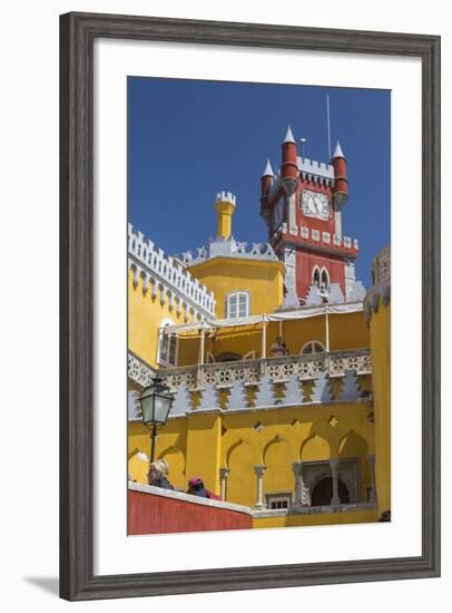 Colors and Decoration of the Romanticist Castle Palacio Da Pena, UNESCO World Heritage Site-Roberto Moiola-Framed Photographic Print