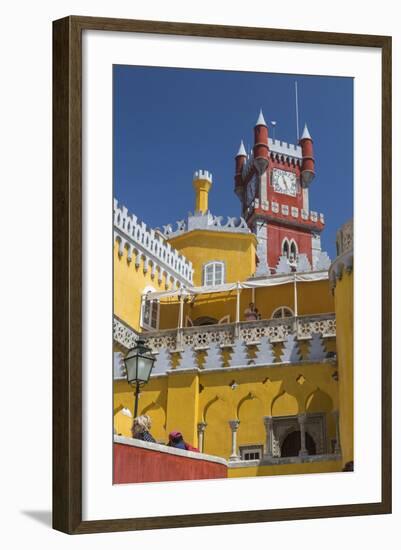 Colors and Decoration of the Romanticist Castle Palacio Da Pena, UNESCO World Heritage Site-Roberto Moiola-Framed Photographic Print