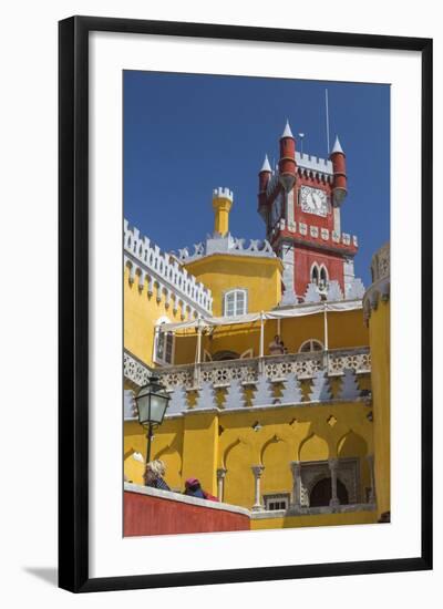 Colors and Decoration of the Romanticist Castle Palacio Da Pena, UNESCO World Heritage Site-Roberto Moiola-Framed Photographic Print