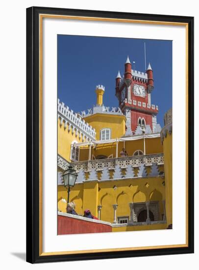 Colors and Decoration of the Romanticist Castle Palacio Da Pena, UNESCO World Heritage Site-Roberto Moiola-Framed Photographic Print