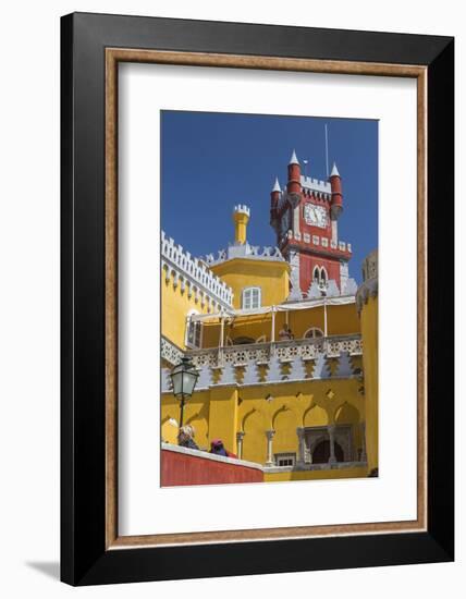 Colors and Decoration of the Romanticist Castle Palacio Da Pena, UNESCO World Heritage Site-Roberto Moiola-Framed Photographic Print