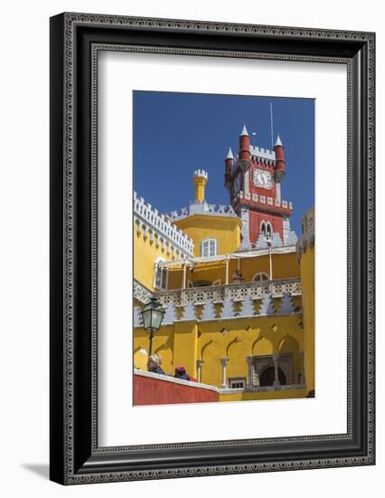 Colors and Decoration of the Romanticist Castle Palacio Da Pena, UNESCO World Heritage Site-Roberto Moiola-Framed Photographic Print