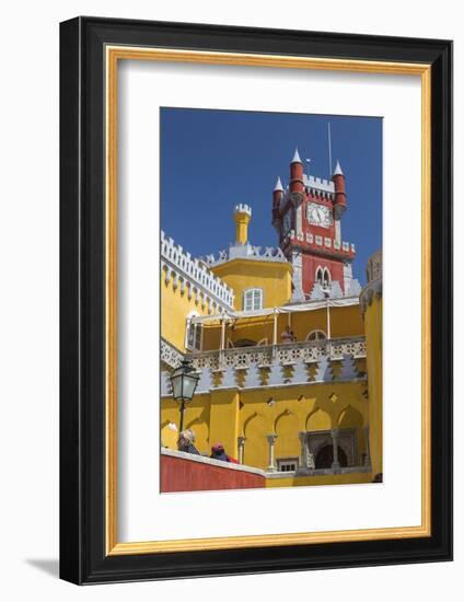 Colors and Decoration of the Romanticist Castle Palacio Da Pena, UNESCO World Heritage Site-Roberto Moiola-Framed Photographic Print