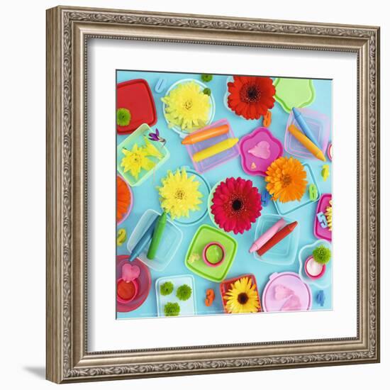 Colors and Flowers-Amelie Vuillon-Framed Art Print