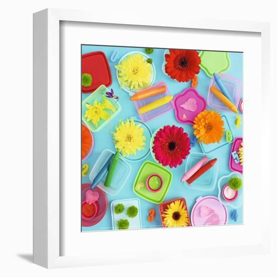 Colors and Flowers-Amelie Vuillon-Framed Art Print