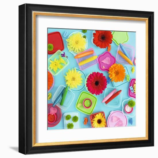 Colors and Flowers-Amelie Vuillon-Framed Art Print