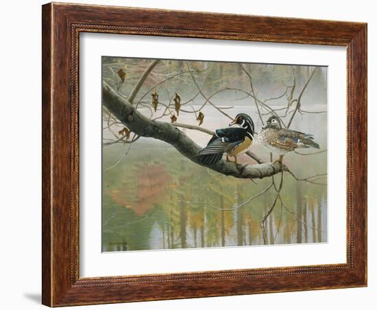 Colors of Autumn-Michael Budden-Framed Giclee Print