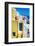 Colors of Greece Series - Santorini, Traditional Cycladic Architecture-Maugli-l-Framed Photographic Print