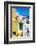 Colors of Greece Series - Santorini, Traditional Cycladic Architecture-Maugli-l-Framed Photographic Print