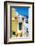 Colors of Greece Series - Santorini, Traditional Cycladic Architecture-Maugli-l-Framed Photographic Print