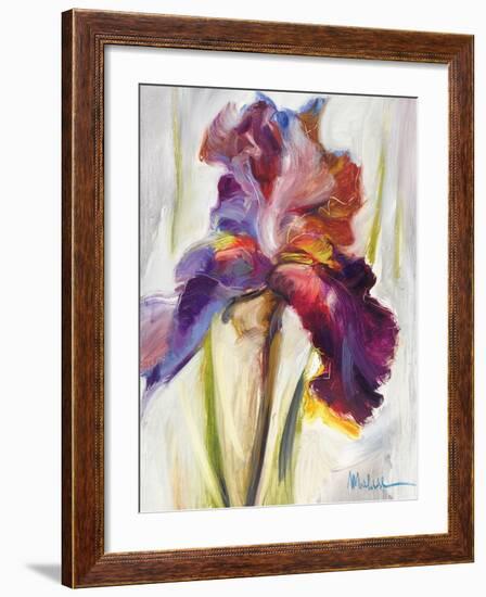 Colors of Iris I-Maria Zielinksa-Framed Art Print