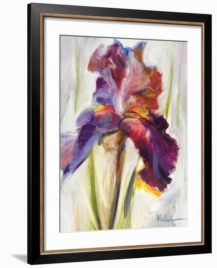 Colors of Iris I-Maria Zielinksa-Framed Art Print