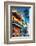 Colors Of Old San Juan I-George Oze-Framed Photographic Print