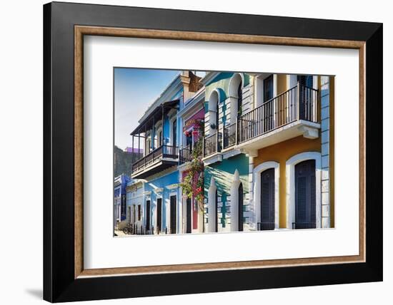 Colors Of Old San Juan III-George Oze-Framed Photographic Print