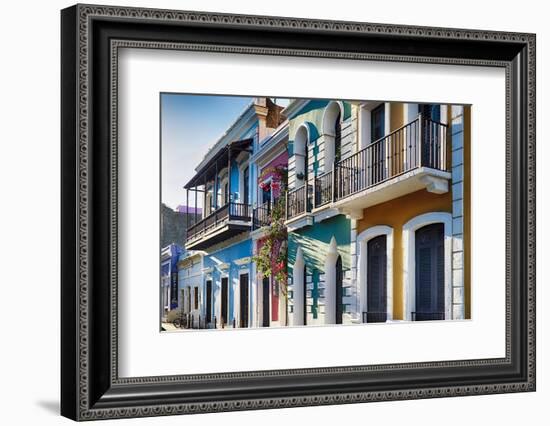 Colors Of Old San Juan III-George Oze-Framed Photographic Print