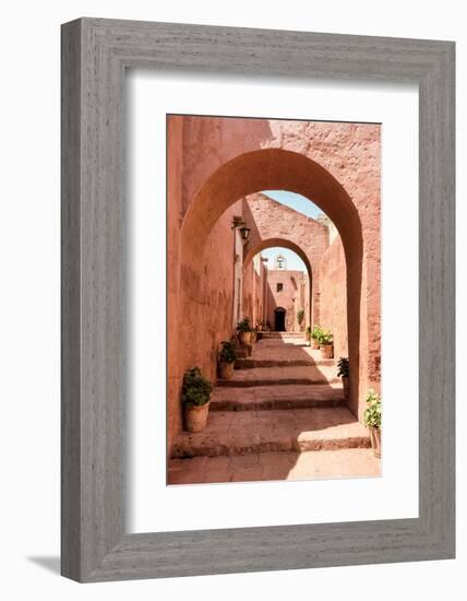 Colors of Peru - Architectural Terracotta-Philippe HUGONNARD-Framed Photographic Print