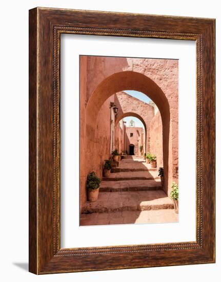 Colors of Peru - Architectural Terracotta-Philippe HUGONNARD-Framed Photographic Print