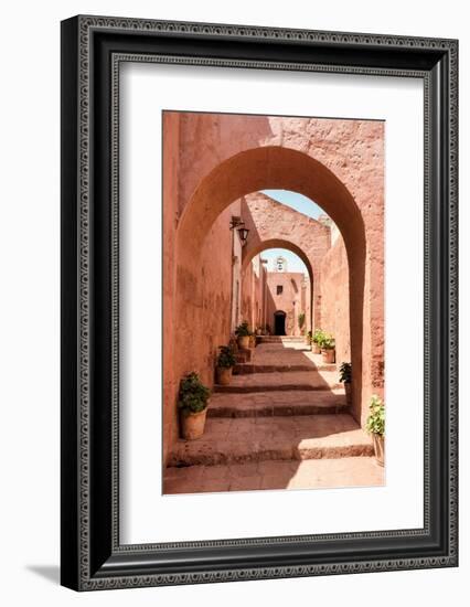 Colors of Peru - Architectural Terracotta-Philippe HUGONNARD-Framed Photographic Print