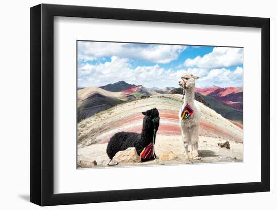 Colors of Peru - Black and White-Philippe HUGONNARD-Framed Photographic Print