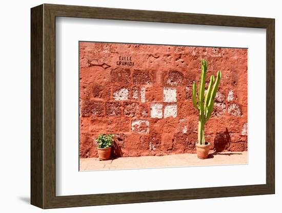 Colors of Peru - Calle Granada-Philippe HUGONNARD-Framed Photographic Print