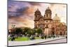 Colors of Peru - Cusco Cathedral-Philippe HUGONNARD-Mounted Photographic Print