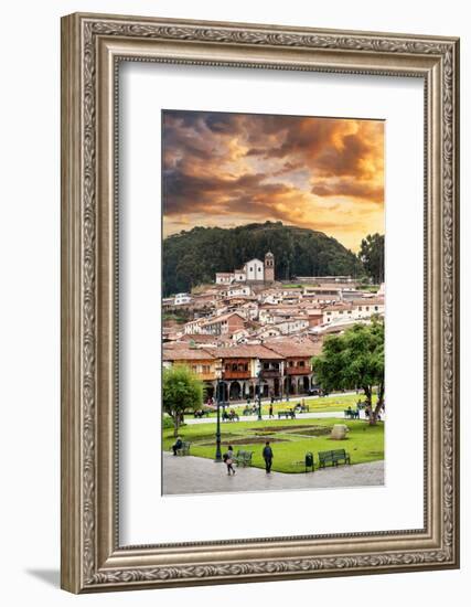 Colors of Peru - Cusco Sunset-Philippe HUGONNARD-Framed Photographic Print