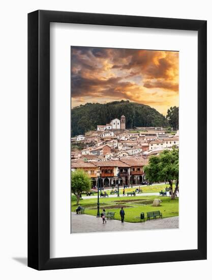 Colors of Peru - Cusco Sunset-Philippe HUGONNARD-Framed Photographic Print