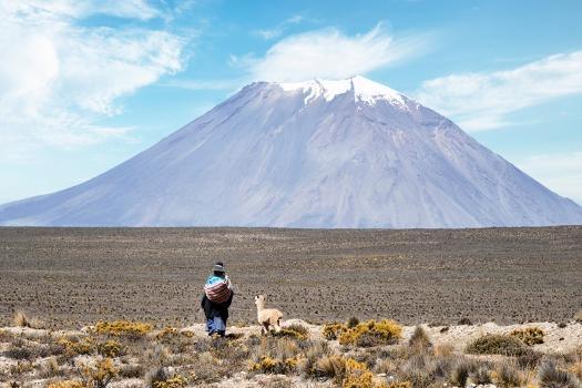 Meeting the Famous Misti Volcano in Peru