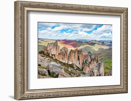 Colors of Peru - Highest Altitude-Philippe HUGONNARD-Framed Photographic Print