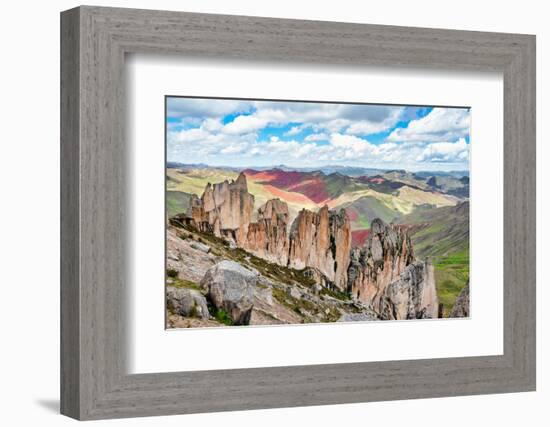 Colors of Peru - Highest Altitude-Philippe HUGONNARD-Framed Photographic Print