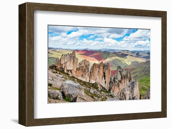 Colors of Peru - Highest Altitude-Philippe HUGONNARD-Framed Photographic Print